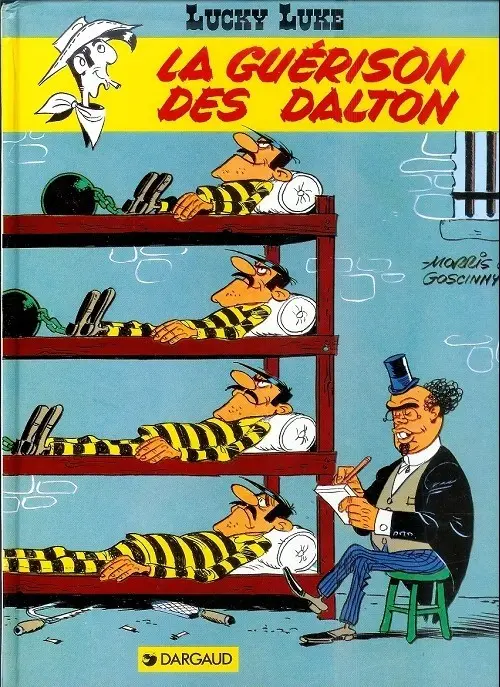 Couverture de l'album Lucky Luke Tome 44 La guérison des Dalton