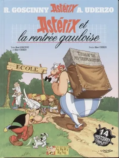 Couverture de l'album Astérix Tome 32 Astérix et la rentrée gauloise