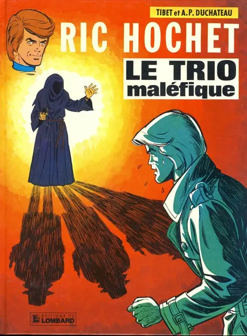 Couverture de l'album Ric Hochet Tome 21 Le trio maléfique
