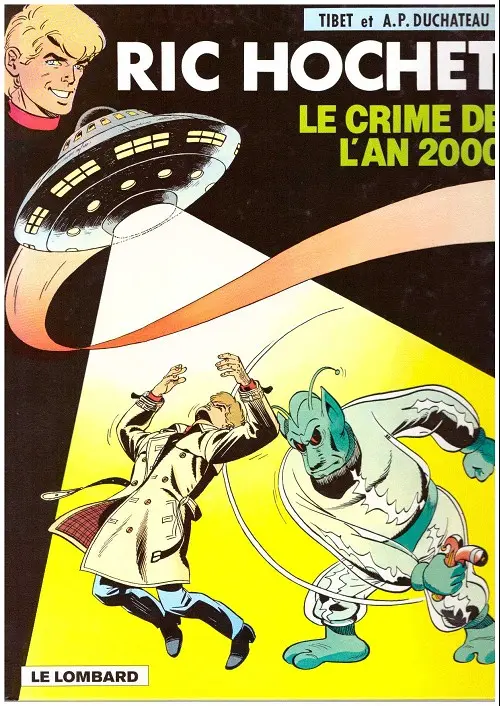 Couverture de l'album Ric Hochet Tome 50 Le crime de l'an 2000