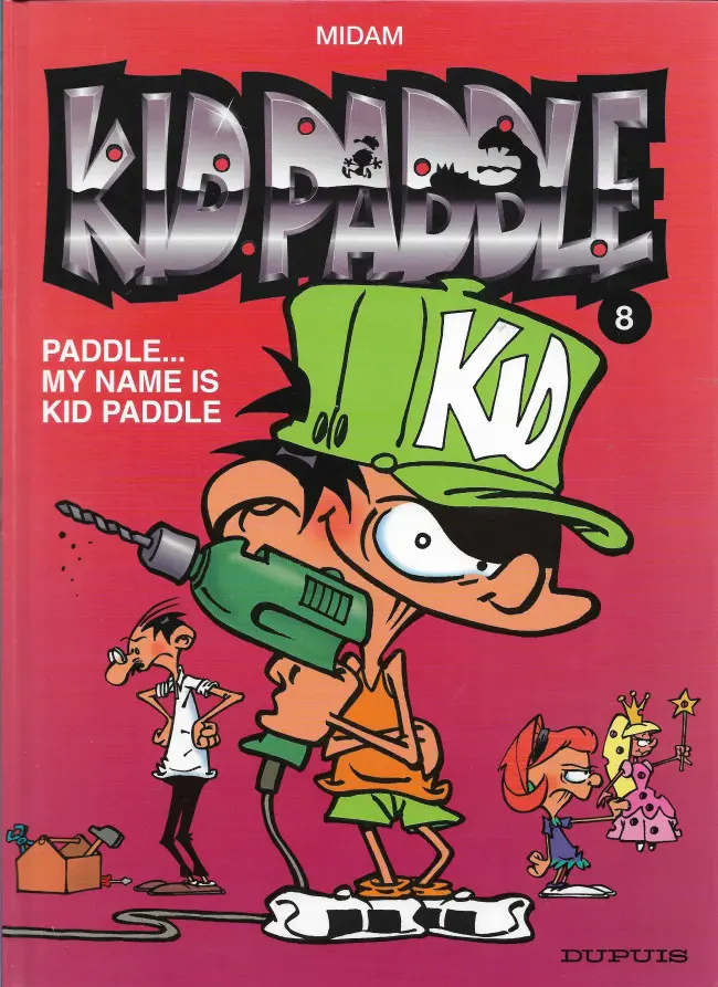 Couverture de l'album Kid Paddle Tome 8 Paddle...My name is Kid Paddle