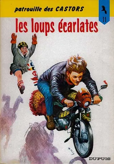Couverture de l'album La Patrouille des Castors Tome 11 Les loups écarlates