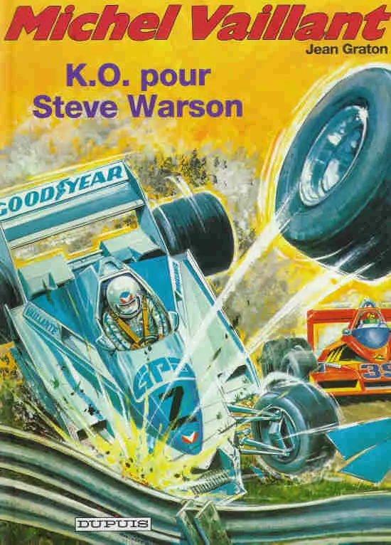 Couverture de l'album Michel Vaillant Tome 34 K.O. pour Steve Warson
