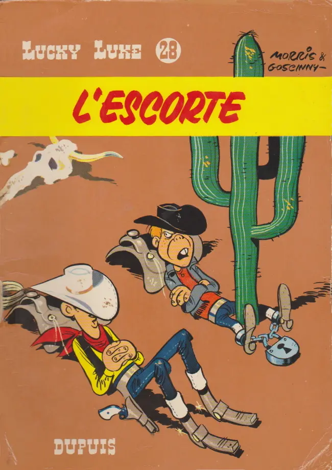 Couverture de l'album Lucky Luke Tome 28 L'escorte