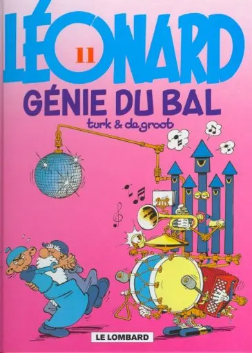 Couverture de l'album Léonard Tome 11 Génie du bal