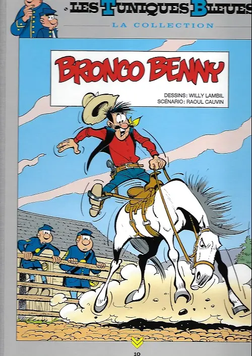 Couverture de l'album Les Tuniques Bleues La Collection (Hachette) Tome 10 Bronco benny