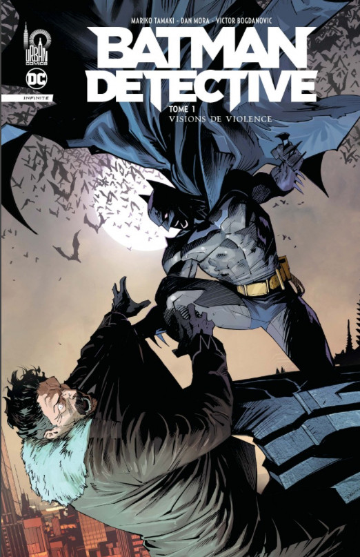 Couverture de l'album Batman détective Tome 1 Visions de violence