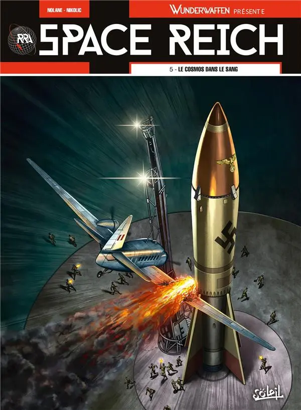 Couverture de l'album Space Reich 5 Le Cosmos dans le sang