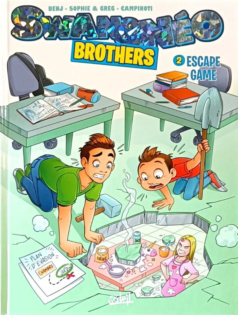 Couverture de l'album Swan & Néo : Brothers 2 Escape Game
