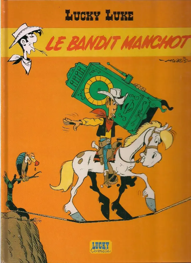 Couverture de l'album Lucky Luke Tome 48 le bandit manchot