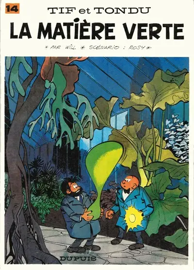 Couverture de l'album Tif et Tondu Tome 14 La matière verte