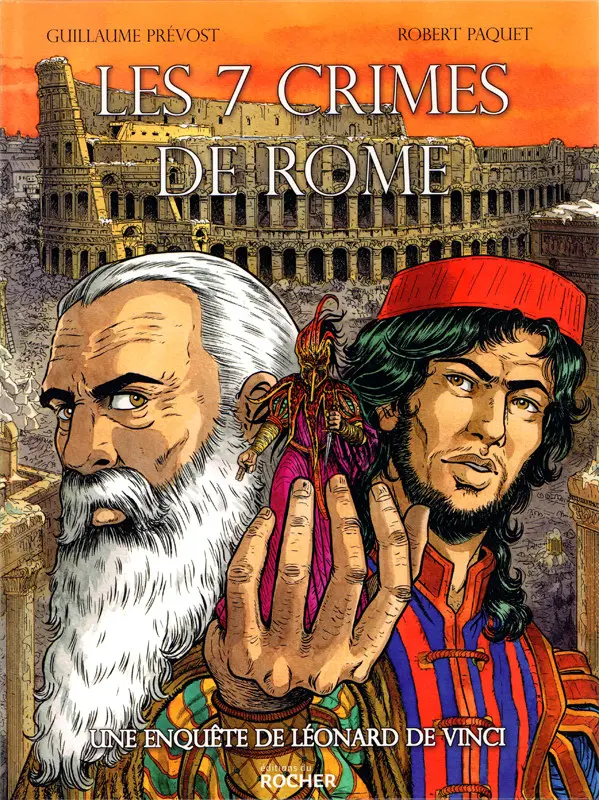 Couverture de l'album Une enquête de Léonard de Vinci Les 7 crimes de Rome