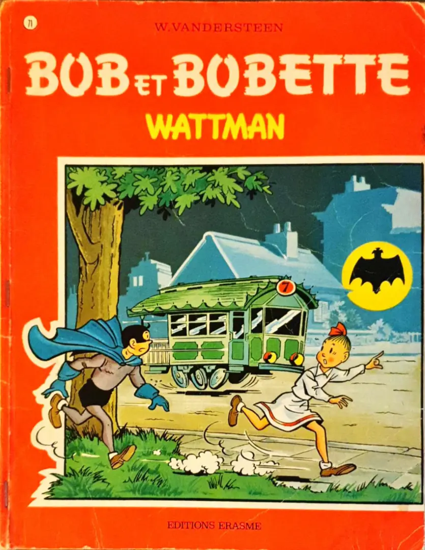 Couverture de l'album Bob et Bobette Tome 71 Wattman