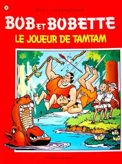Couverture de l'album Bob et Bobette Tome 88 Le joueur de tamtam