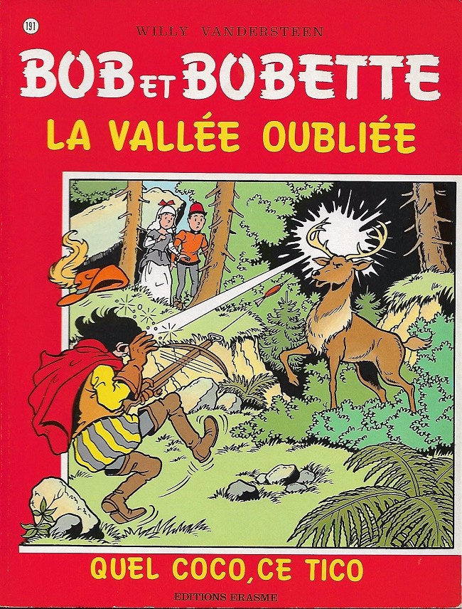 Couverture de l'album Bob et Bobette Tome 191 La vallée oubliée
