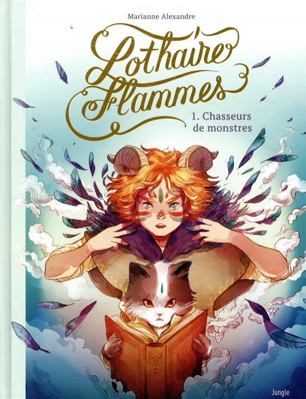 Couverture de l'album Lothaire Flammes 1 Chasseurs de monstres