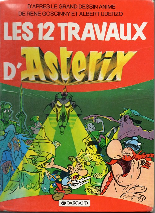 Couverture de l'album Astérix Les 12 Travaux d'Astérix