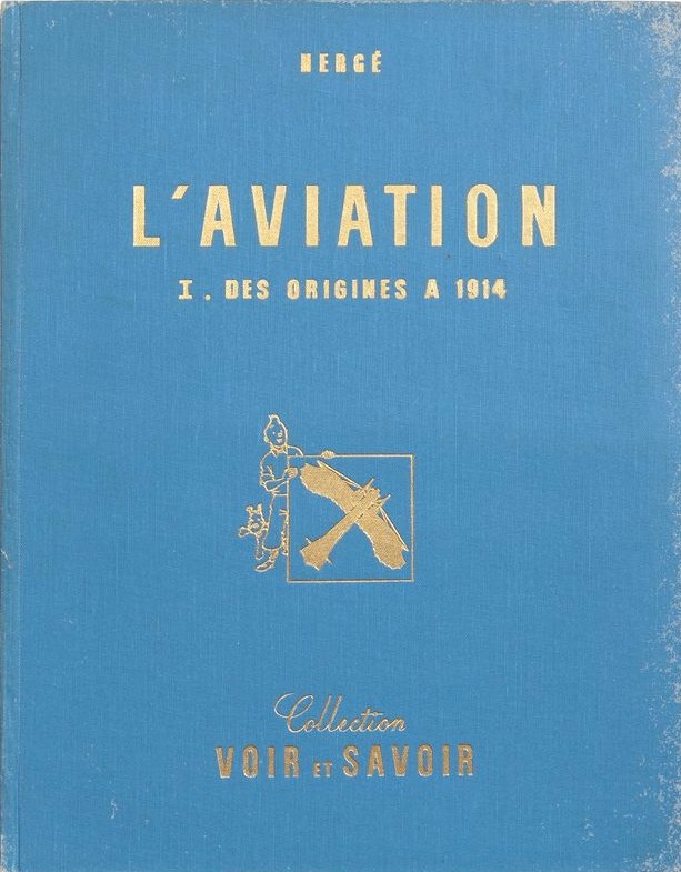 Couverture de l'album Chromos Hergé (Tintin raconte...) Tome 3 L'Aviation I - Des origines à 1914
