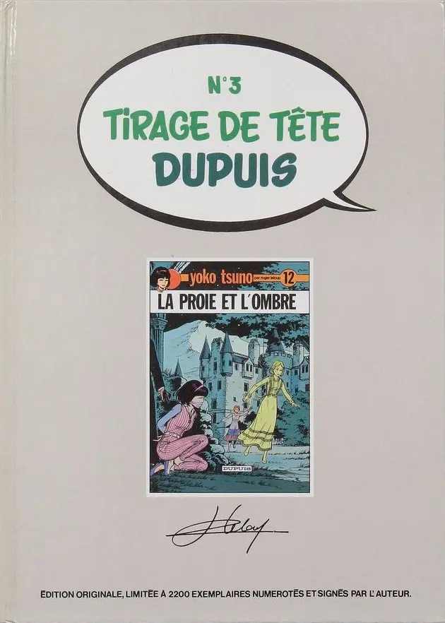 Couverture de l'album Yoko Tsuno Tome 12 La proie et l'ombre