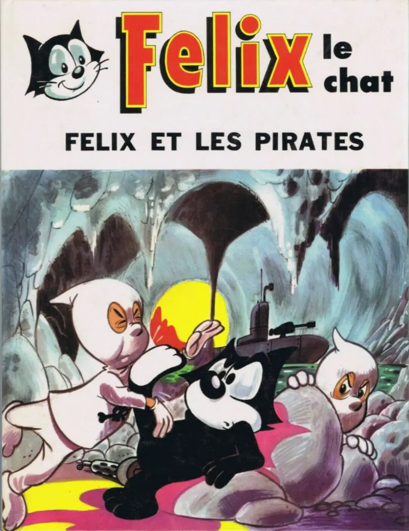 Couverture de l'album Félix le chat Tome 2 Félix et les pirates