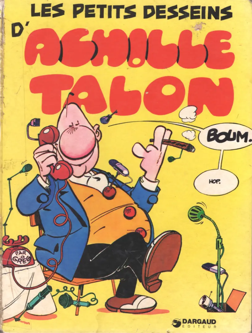 Couverture de l'album Achille Talon Tome 9 Les petits desseins d'Achille Talon
