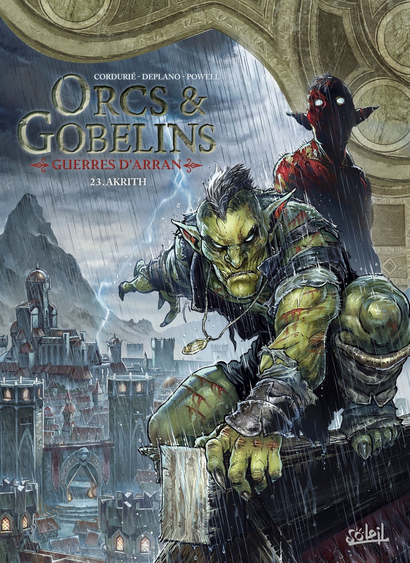 Couverture de l'album Orcs & Gobelins 23 Guerres d'Arran - Akrith