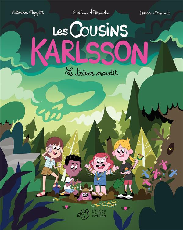 Couverture de l'album Les cousins Karlsson 3 Le trésor maudit