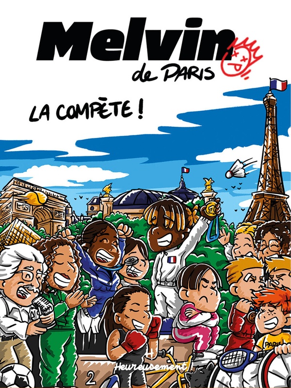 Couverture de l'album Melvin de Paris 3 La compète !