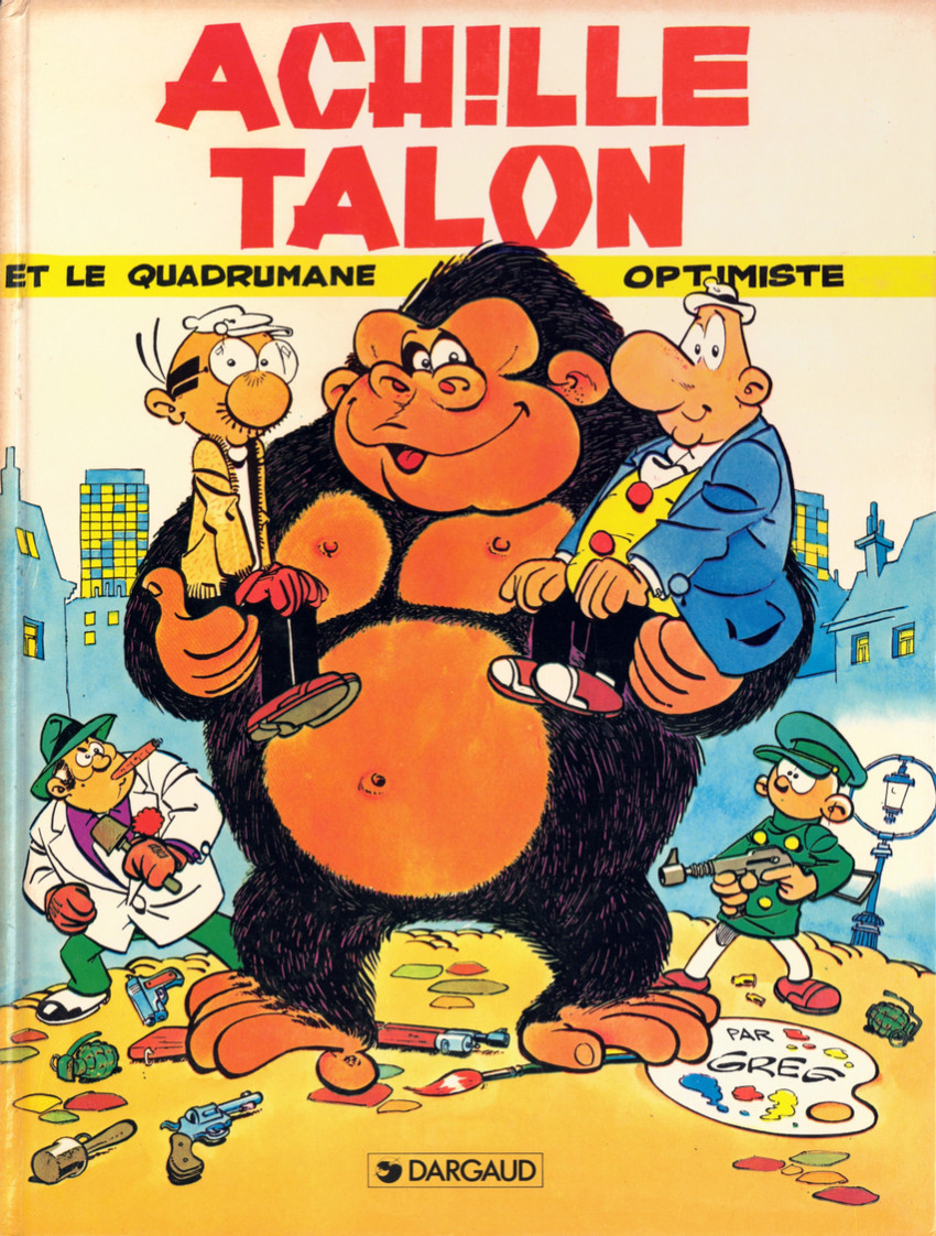 Couverture de l'album Achille Talon Tome 15 Achille Talon et le quadrumane optimiste