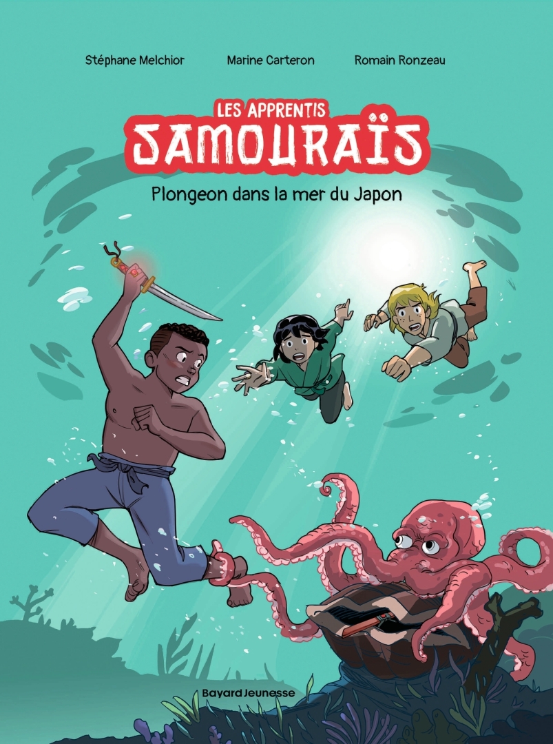 Couverture de l'album Les apprentis samouraïs 3 Plongeon dans la mer du Japon