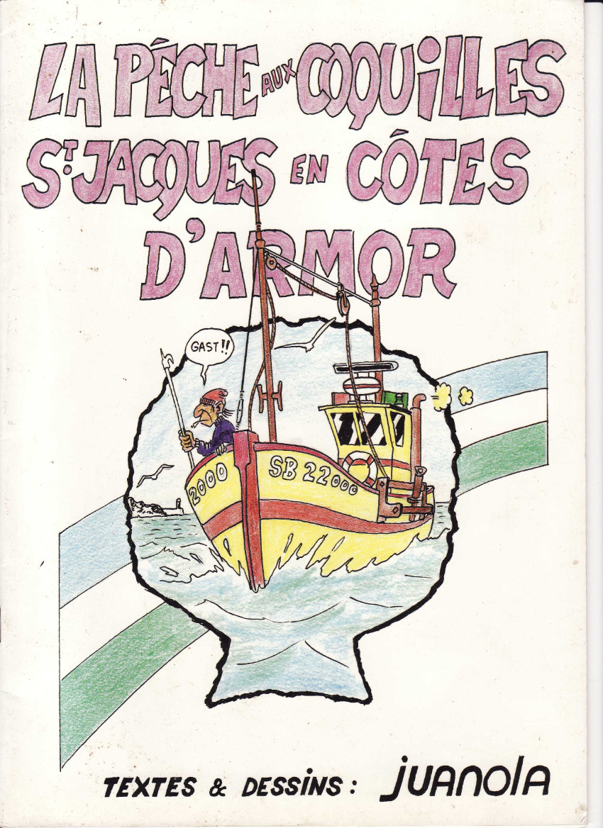 Couverture de l'album La pêche aux coquilles St Jacques en Côtes d'Armor