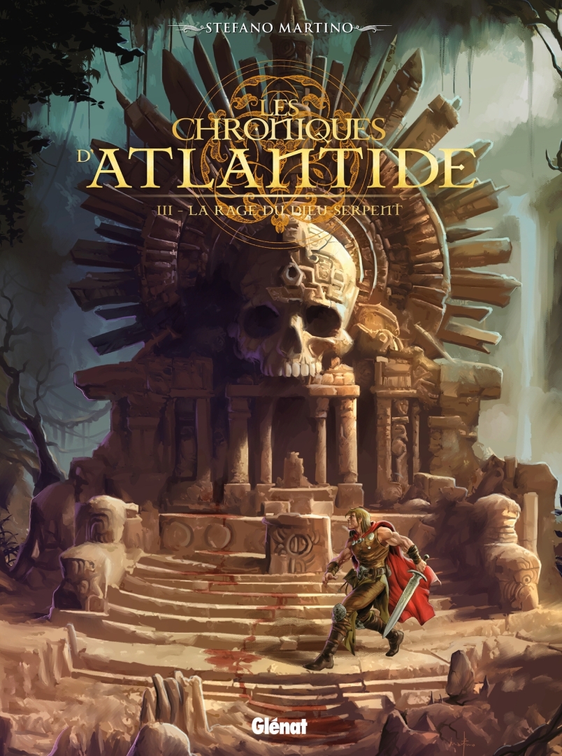 Couverture de l'album Les chroniques d'Atlantide III La rage du dieu serpent