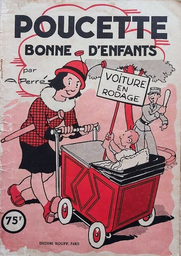 Couverture de l'album Poucette Trottin Tome 14 Poucette bonne d'enfants