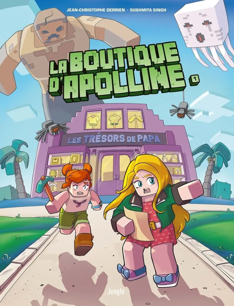 Couverture de l'album La Boutique d'Apolline Tome 1 Les trésors de papa