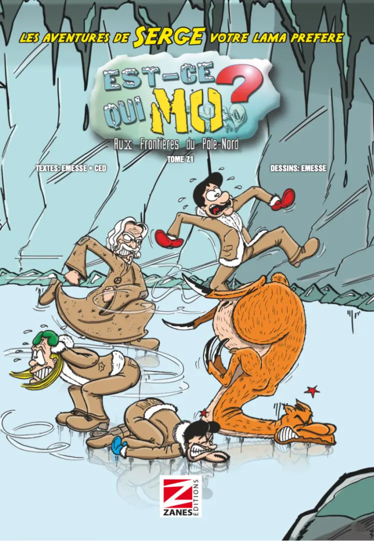 Couverture de l'album Les aventures de Serge votre Lama préféré Tome 7 Est-ce qui MO ?