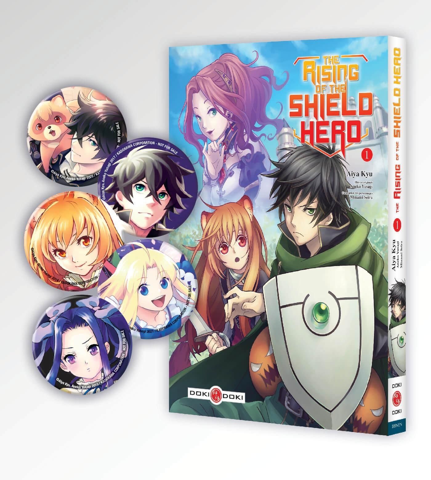 Couverture de l'album The Rising of the shield hero 1