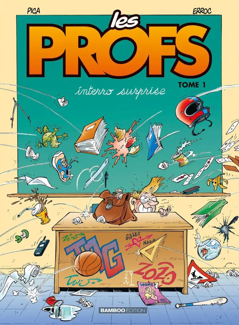 Couverture de l'album Les Profs Tome 1 Interro surprise