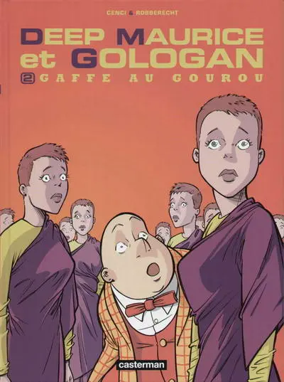 Couverture de l'album Deep Maurice et Gologan Tome 2 Gaffe au gourou