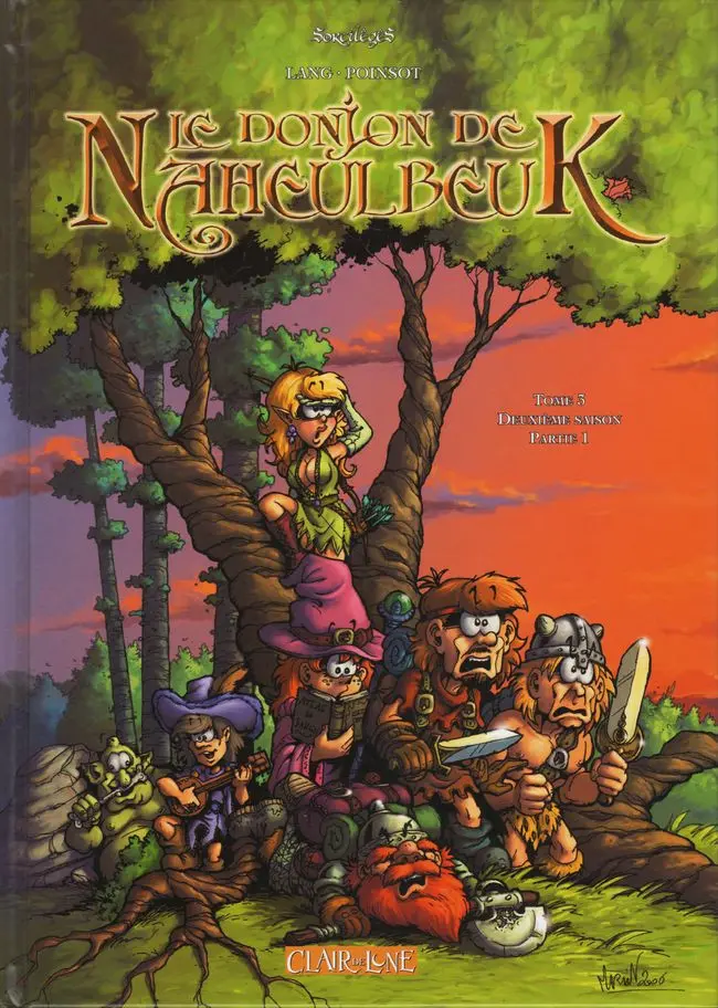 Couverture de l'album Le Donjon de Naheulbeuk Tome 3 Deuxième saison, partie 1