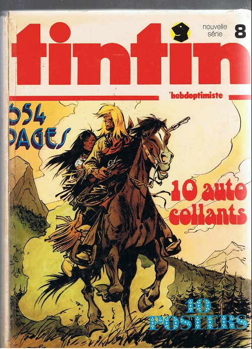 Couverture de l'album Tintin N° 8