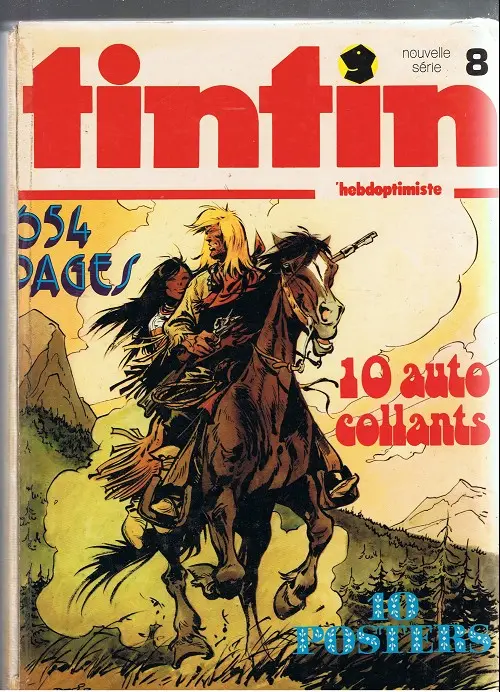 Couverture de l'album Tintin N° 8
