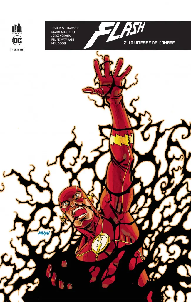 Couverture de l'album Flash Rebirth Tome 2 La Vitesse de l'ombre