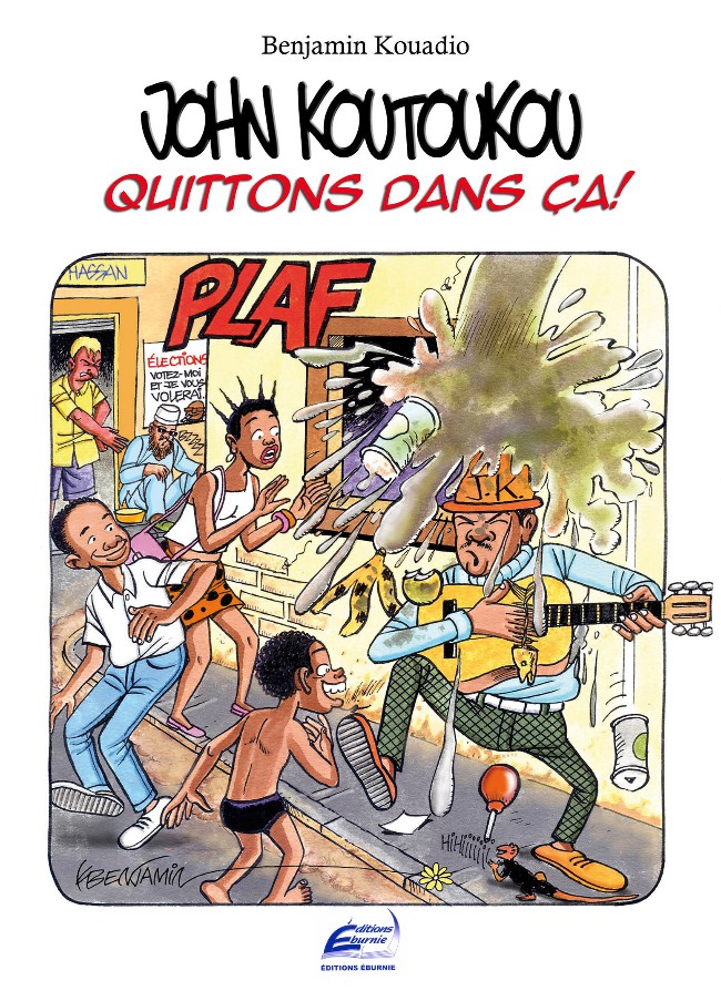 Couverture de l'album John Koutoukou Tome 3 Quittons dans ça !