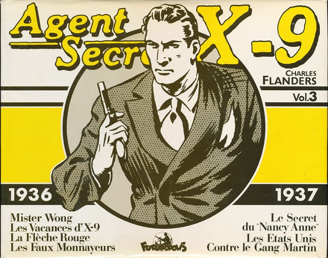 Couverture de l'album Agent secret X-9 Vol. 3 1936/1937