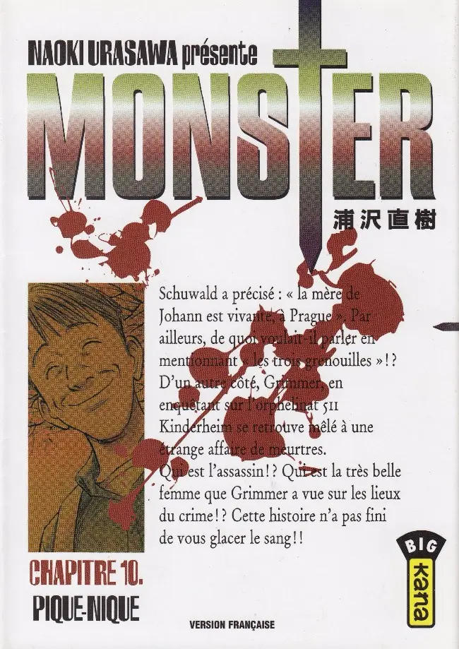 Couverture de l'album Monster Chapitre 10 Pique-nique
