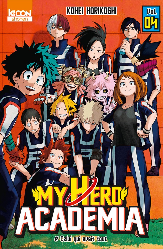 Couverture de l'album My Hero Academia Vol. 04 Celui qui avait tout