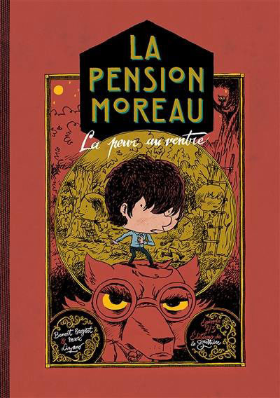 Couverture de l'album La Pension Moreau Tome 2 La peur au ventre