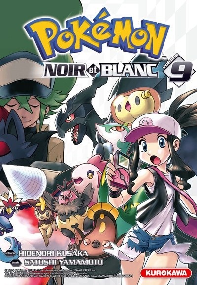 Couverture de l'album Pokémon : Noir et Blanc Tome 9