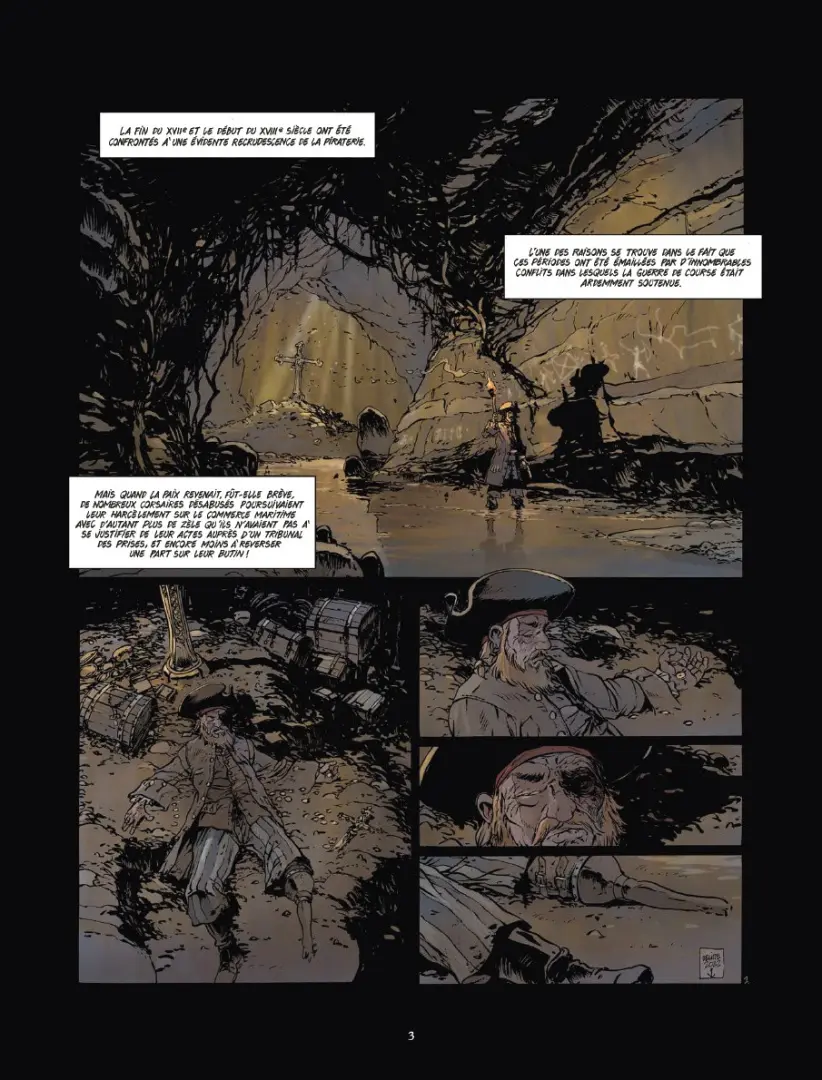 Planche de l'album La Buse 1 La Chasse au trésor