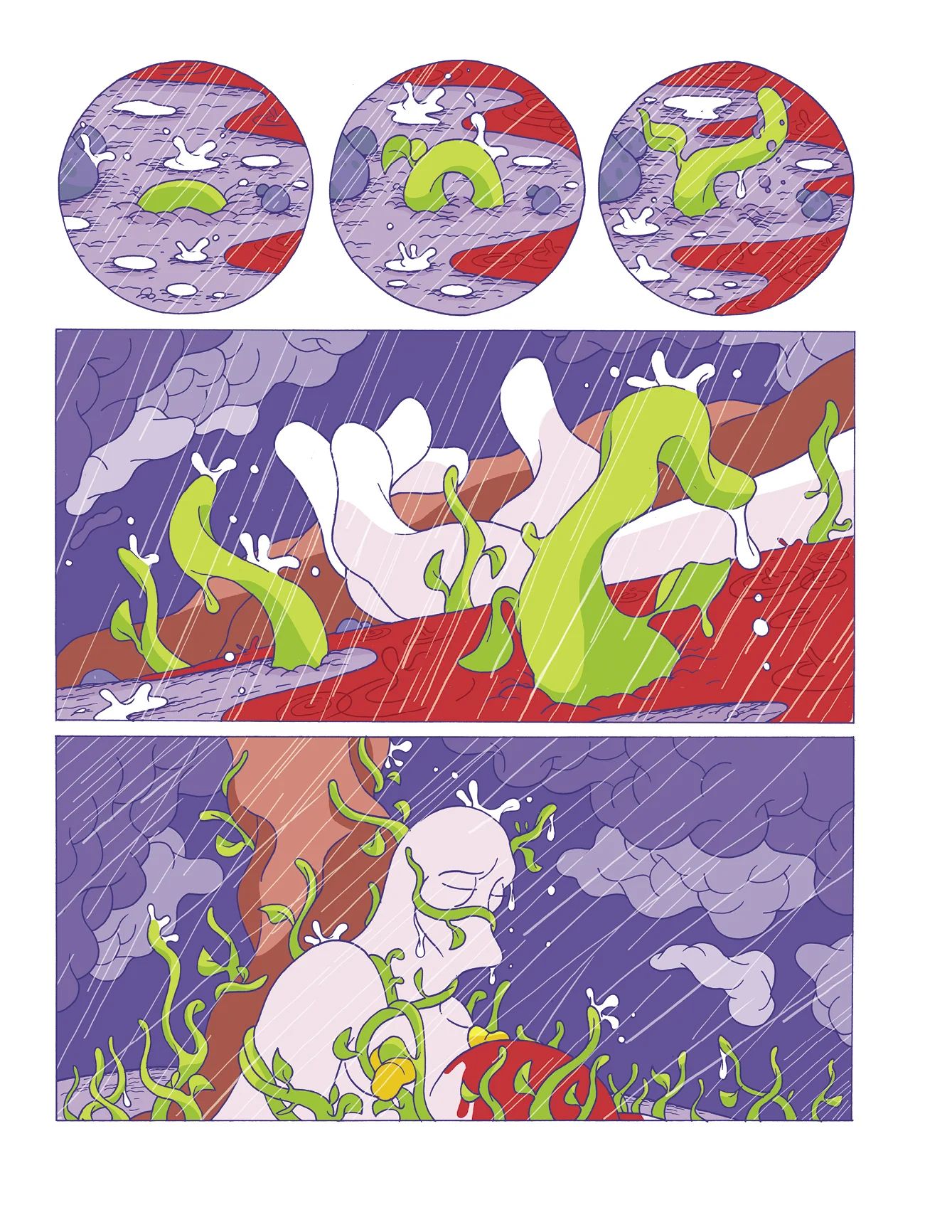 Planche de l'album OM